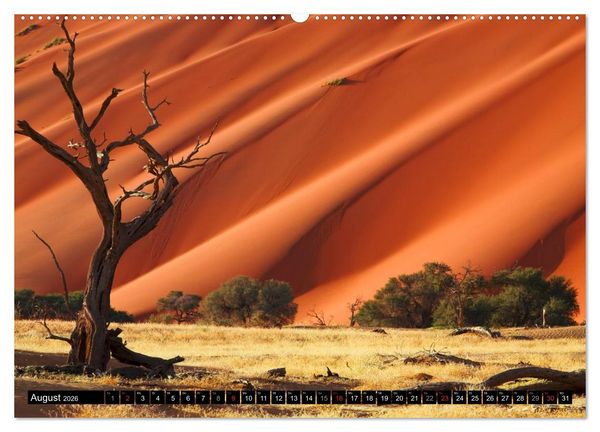 Produktbild: Namib Naukluft Nationalpark. NAMIBIA 2026 (Wandkalender 2026 DIN A2 quer), CALVENDO Monatskalender