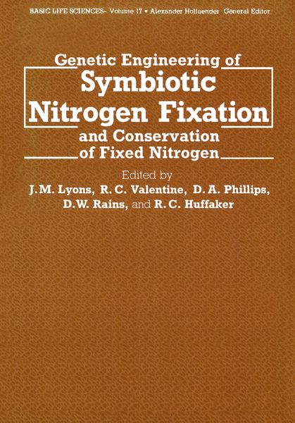 Produktbild: Genetic Engineering of Symbiotic Nitrogen Fixation and Conservation of Fixed Nitrogen