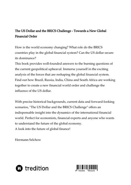 Produktbild: The US Dollar and the BRICS Challenge