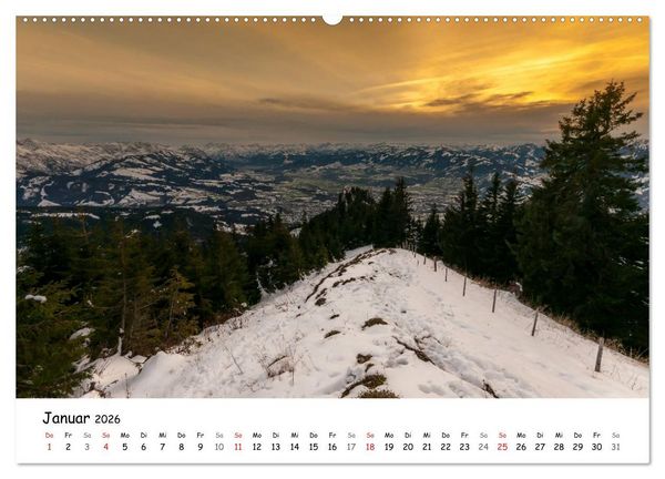 Produktbild: Unterwegs im Allg&auml;u (Wandkalender 2026 DIN A2 quer), CALVENDO Monatskalender