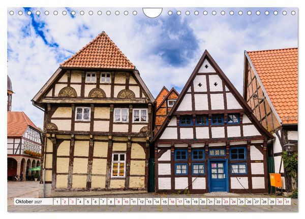Produktbild: Ein Blick auf Nienburg an der Weser in Farbe (Wandkalender 2027 DIN A4 quer), CALVENDO Monatskalender