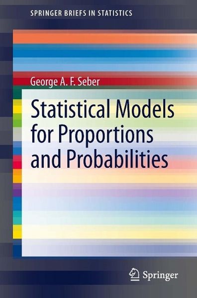 Produktbild: Statistical Models for Proportions and Probabilities