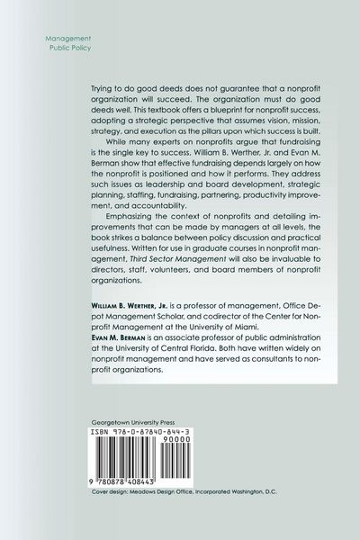 Produktbild: Third Sector Management
