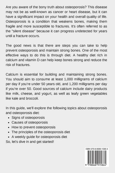 Produktbild: Osteoporosis Diet