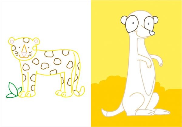 Produktbild: Mein erstes buntes Malbuch. Tiere