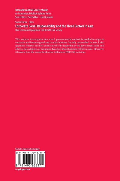 Produktbild: Corporate Social Responsibility and the Three Sectors in Asia