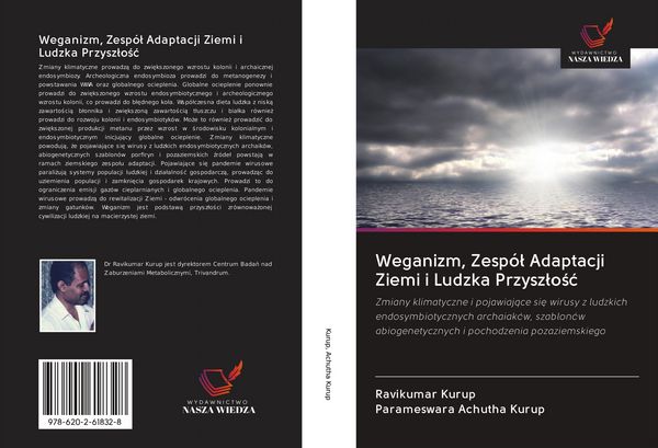 Produktbild: Weganizm, Zesp&oacute;&iquest; Adaptacji Ziemi i Ludzka Przysz&iquest;o&iquest;&iquest;