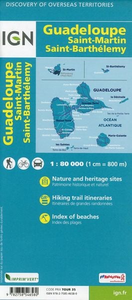 Produktbild: Guadeloupe 1 : 80 000