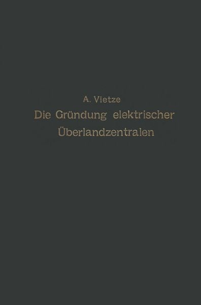 Produktbild: Ratgeber f&uuml;r die Gr&uuml;ndung elektrischer &Uuml;berlandzentralen