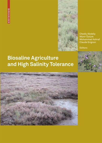 Produktbild: Biosaline Agriculture and High Salinity Tolerance