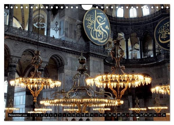 Produktbild: Istanbul - Konstantinopel - Byzanz (Wandkalender 2026 DIN A4 quer), CALVENDO Monatskalender