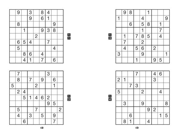 Produktbild: Absolutely Nasty Sudoku: Even Nastier - Level 1