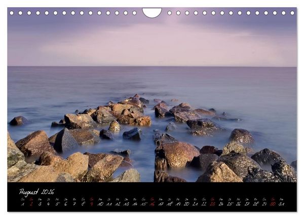 Produktbild: Friedrichskoog Buhnen und Salzwiesen (Wandkalender 2026 DIN A4 quer), CALVENDO Monatskalender
