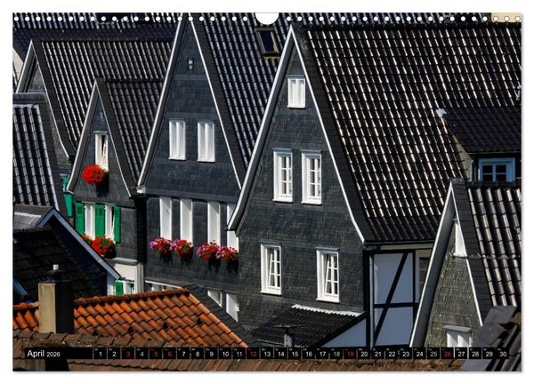 Produktbild: Solinger Bilderbogen 2026 (Wandkalender 2026 DIN A3 quer), CALVENDO Monatskalender
