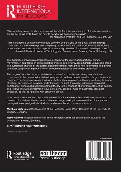 Produktbild: Routledge Handbook of the Climate Change Movement