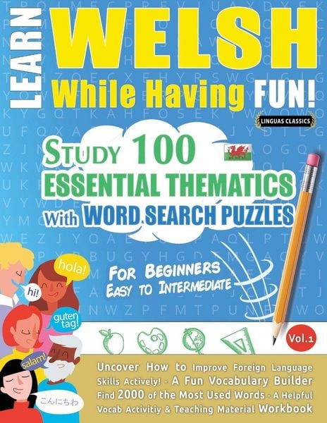 Produktbild: LEARN WELSH WHILE HAVING FUN! - FOR BEGINNERS
