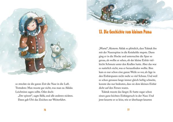 Produktbild: Aklak, der kleine Eskimo - Spuren im Schnee
