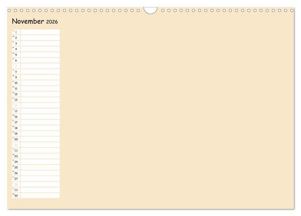 Produktbild: Bunter Bastelkalender (Wandkalender 2026 DIN A3 quer), CALVENDO Monatskalender