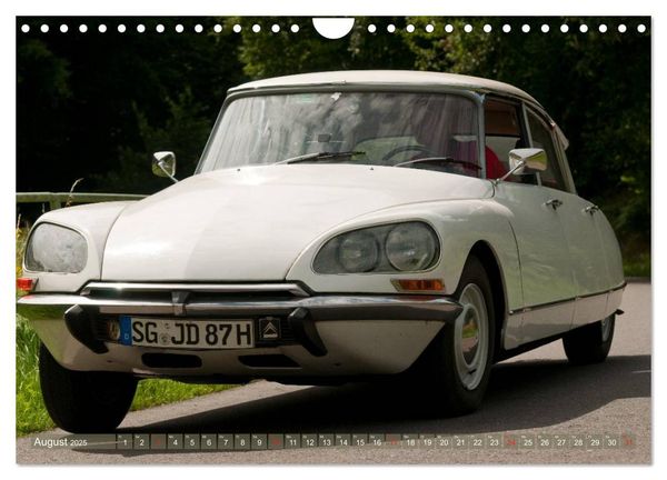 Produktbild: Citro&euml;n DS - G&ouml;ttin in wei&szlig; (Wandkalender 2025 DIN A4 quer), CALVENDO Monatskalender