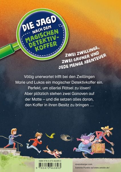 Die Jagd nach dem magischen Detektivkoffer, Band 1 - Die Jagd beginnt!