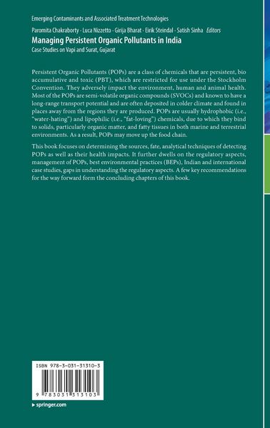 Produktbild: Managing Persistent Organic Pollutants in India