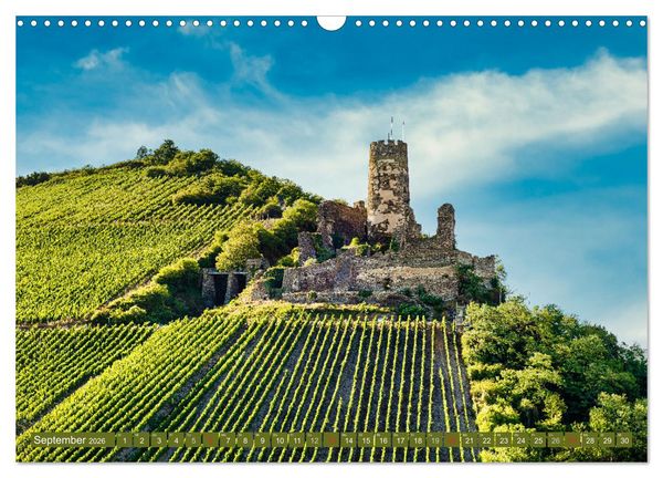 Produktbild: Burgen und Festungen am Mittelrhein (Wandkalender 2026 DIN A3 quer), CALVENDO Monatskalender