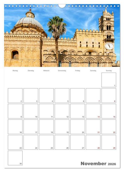 Produktbild: Palermo - Reiseziel auf Sizilien (Wandkalender 2026 DIN A3 hoch), CALVENDO Monatskalender
