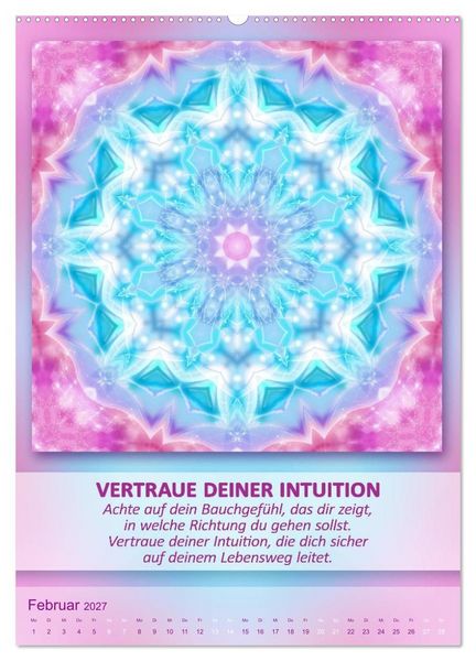 Produktbild: Light Energy Mandalas - Kalender - Vol. 2 (Wandkalender 2027 DIN A2 hoch), CALVENDO Monatskalender