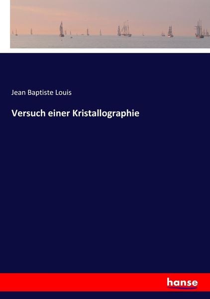 Produktbild: Versuch einer Kristallographie
