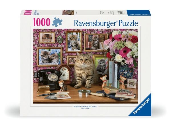Produktbild: Erwachsenenpuzzle 1000 Teile - Meine K&auml;tzchen