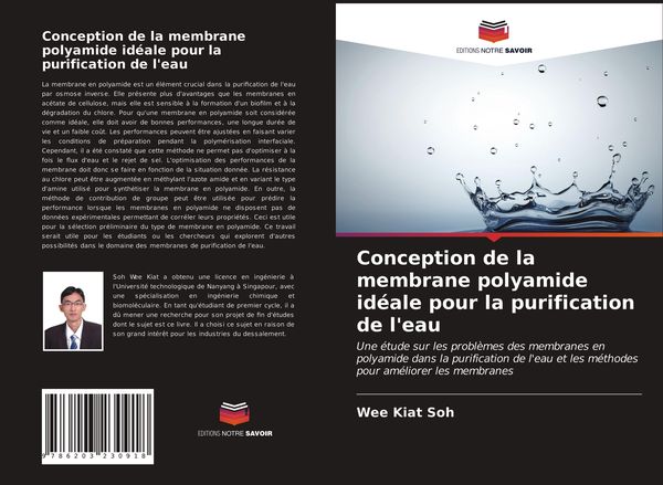 Produktbild: Conception de la membrane polyamide id&eacute;ale pour la purification de l'eau