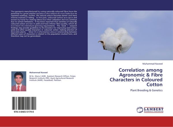 Produktbild: Correlation among Agronomic & Fibre Characters in Coloured Cotton