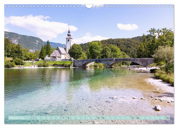 Produktbild: Im Herzen Sloweniens (Wandkalender 2026 DIN A3 quer), CALVENDO Monatskalender