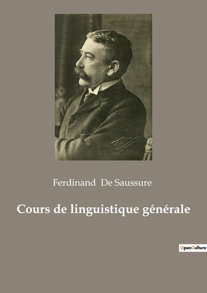 Produktbild: Cours de linguistique g&eacute;n&eacute;rale