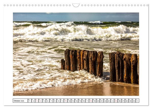 Produktbild: Sylt - Strandspaziergang (Wandkalender 2026 DIN A3 quer), CALVENDO Monatskalender