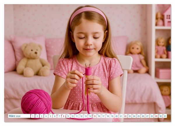 Produktbild: Stricken und Wolle (Wandkalender 2026 DIN A2 quer), CALVENDO Monatskalender