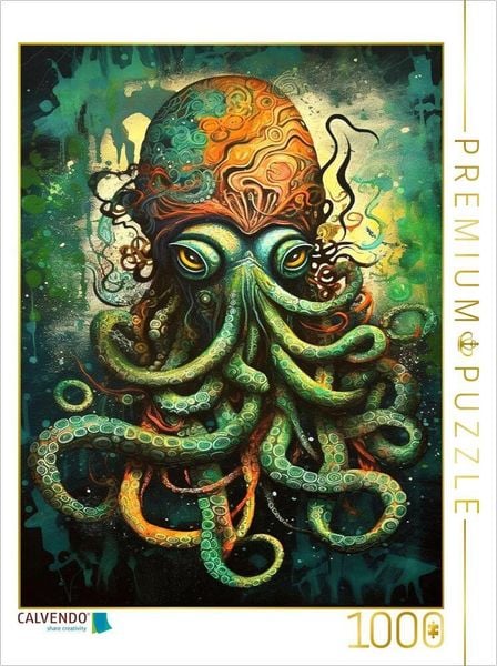 CALVENDO Puzzle Mister Octopus | 1000 Teile Lege-Größe 64x48cm Foto-Puzzle für glückliche Stunden