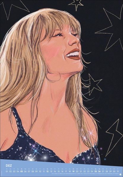 Produktbild: Taylor Posterkalender 2027