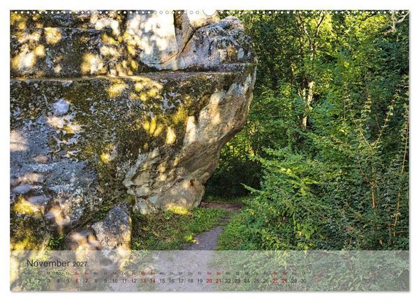 Produktbild: Felsenburg Rotenhan (hochwertiger Premium Wandkalender 2027 DIN A2 quer), Kunstdruck in Hochglanz