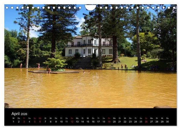 Produktbild: Azoren - bezaubernde Inselwelt. Eindr&uuml;cke auf Sao Miguel (Wandkalender 2026 DIN A4 quer), CALVENDO Monatskalender