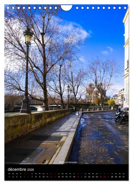 Produktbild: Paris, ce suppl&eacute;ment d'&acirc;me (Calendrier mural 2026 DIN A4 horizontal), CALVENDO calendrier mensuel