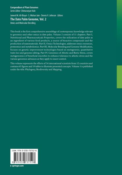 Produktbild: The Date Palm Genome, Vol. 2