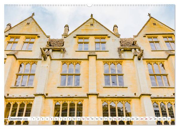 Produktbild: Die englischen Cotswolds (Wandkalender 2026 DIN A2 quer), CALVENDO Monatskalender