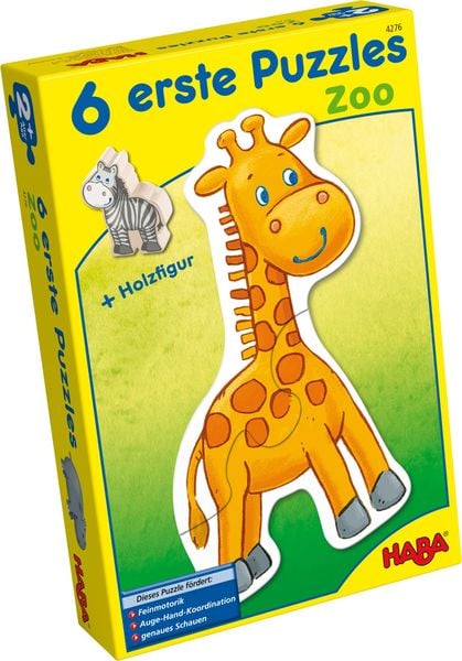 HABA - 6 erste Puzzle - Zoo