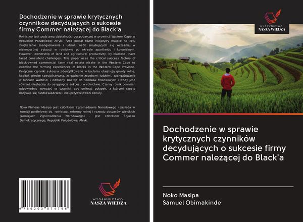 Produktbild: Dochodzenie w sprawie krytycznych czynnik&oacute;w decyduj&iquest;cych o sukcesie firmy Commer nale&iquest;&iquest;cej do Black'a