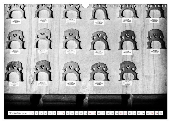 Produktbild: Geigenbau (Wandkalender 2026 DIN A3 quer), CALVENDO Monatskalender