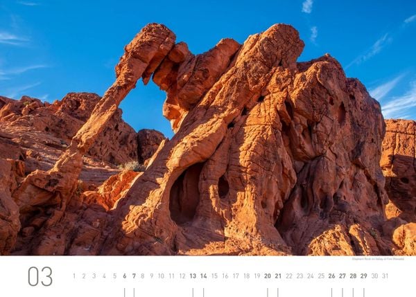 Produktbild: USA Exklusivkalender 2027