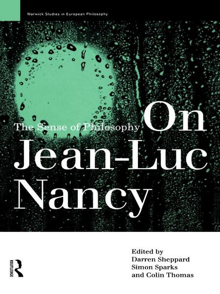 Produktbild: On Jean-Luc Nancy