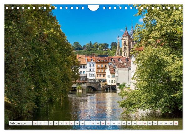Produktbild: Ein Spaziergang durch Esslingen (Wandkalender 2026 DIN A4 quer), CALVENDO Monatskalender
