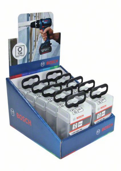 Produktbild: Bosch Accessories Schrauberbits 2607002799 Sechsrund Schraubendrehereinsatz T 20 1/4"